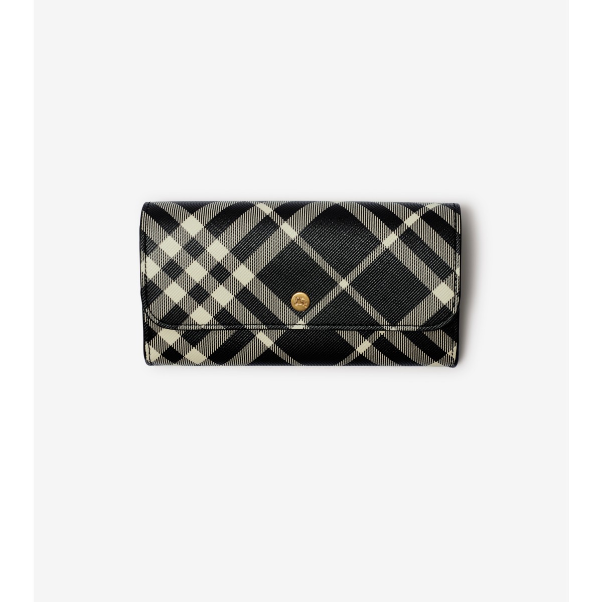 BURBERRY BURBERRY CHECK CONTINENTAL WALLET 