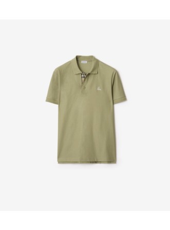 【新品未使用】BURBERRY GOLF ポロシャツ ＆エトロシャツ コットン ポロシャツ (ソフトフォーンベージュ) - メンズ, コットン