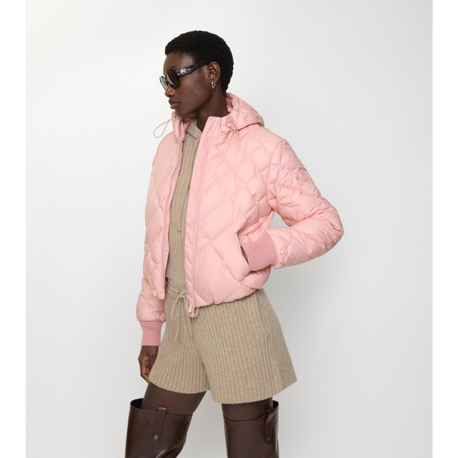 Doudoune Delley en nylon Check-Stitch