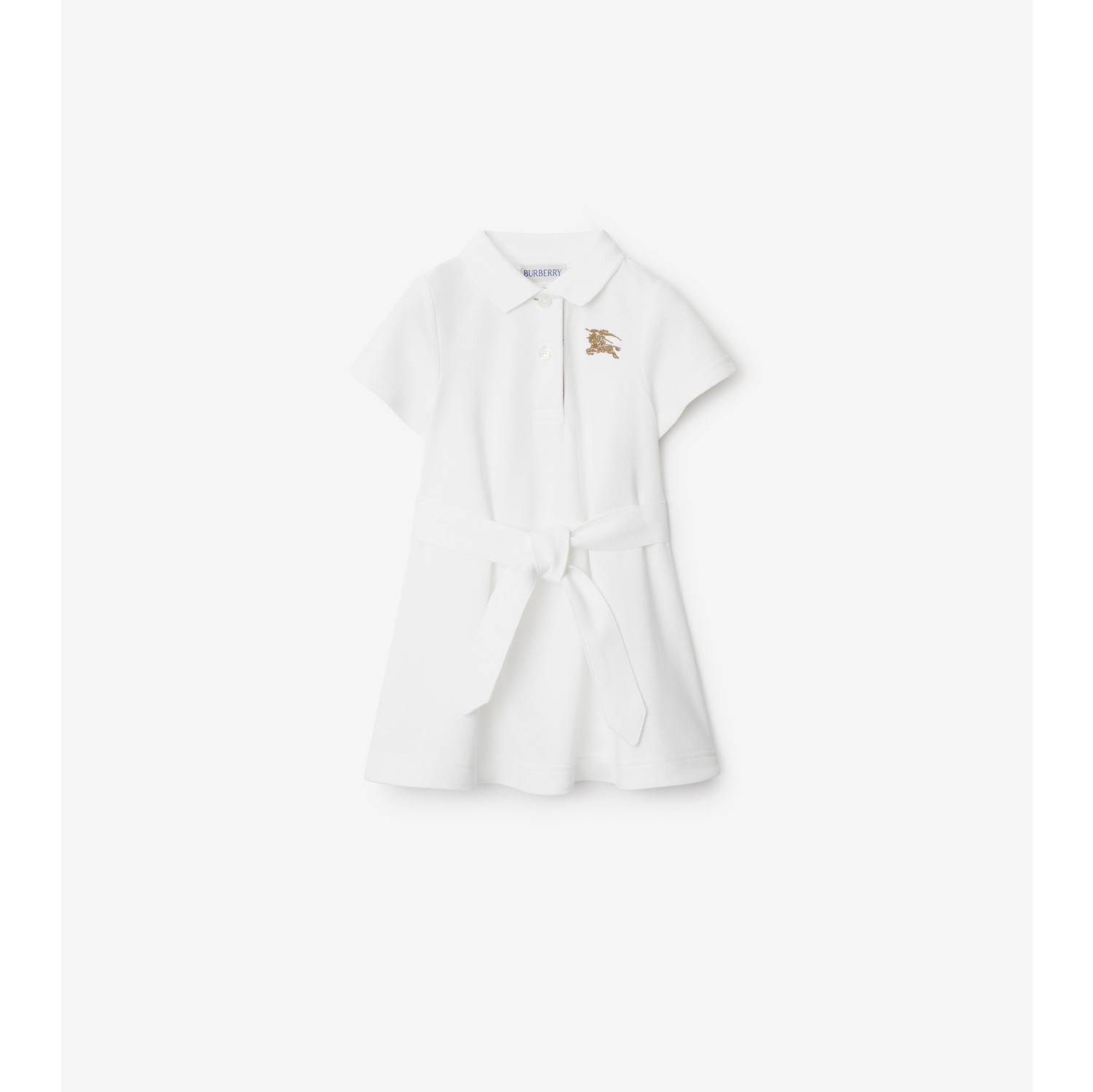 Cotton Polo Shirt Dress