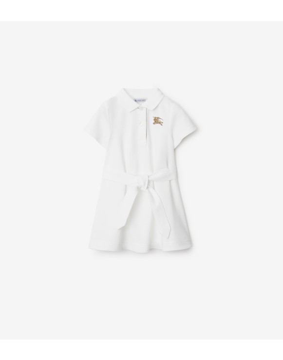 Robe polo en coton