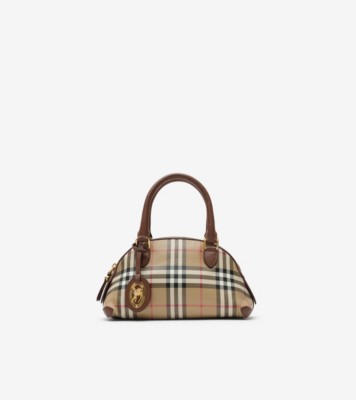 Mini Primrose Bag in Archive beige - Women, Cotton | Burberry