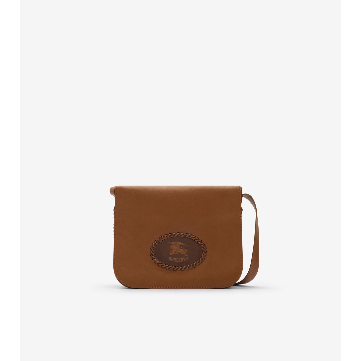 Tavistock Messenger Bag in Hazel brown - Men, Leather | Burberry® Official