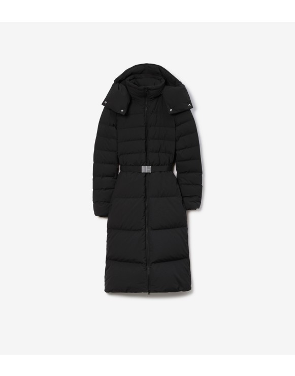 Belted Puffer Coat