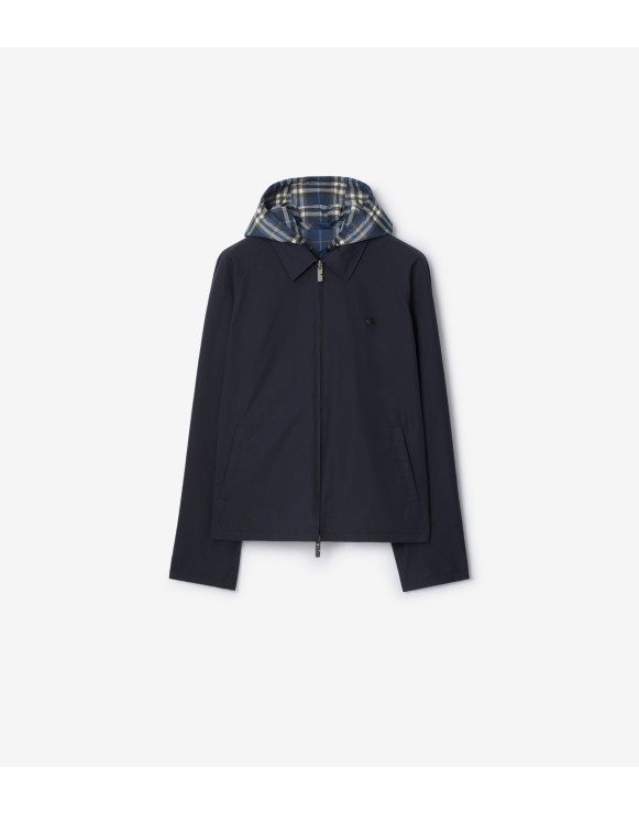 リバーシブル チェック コットンジャケット