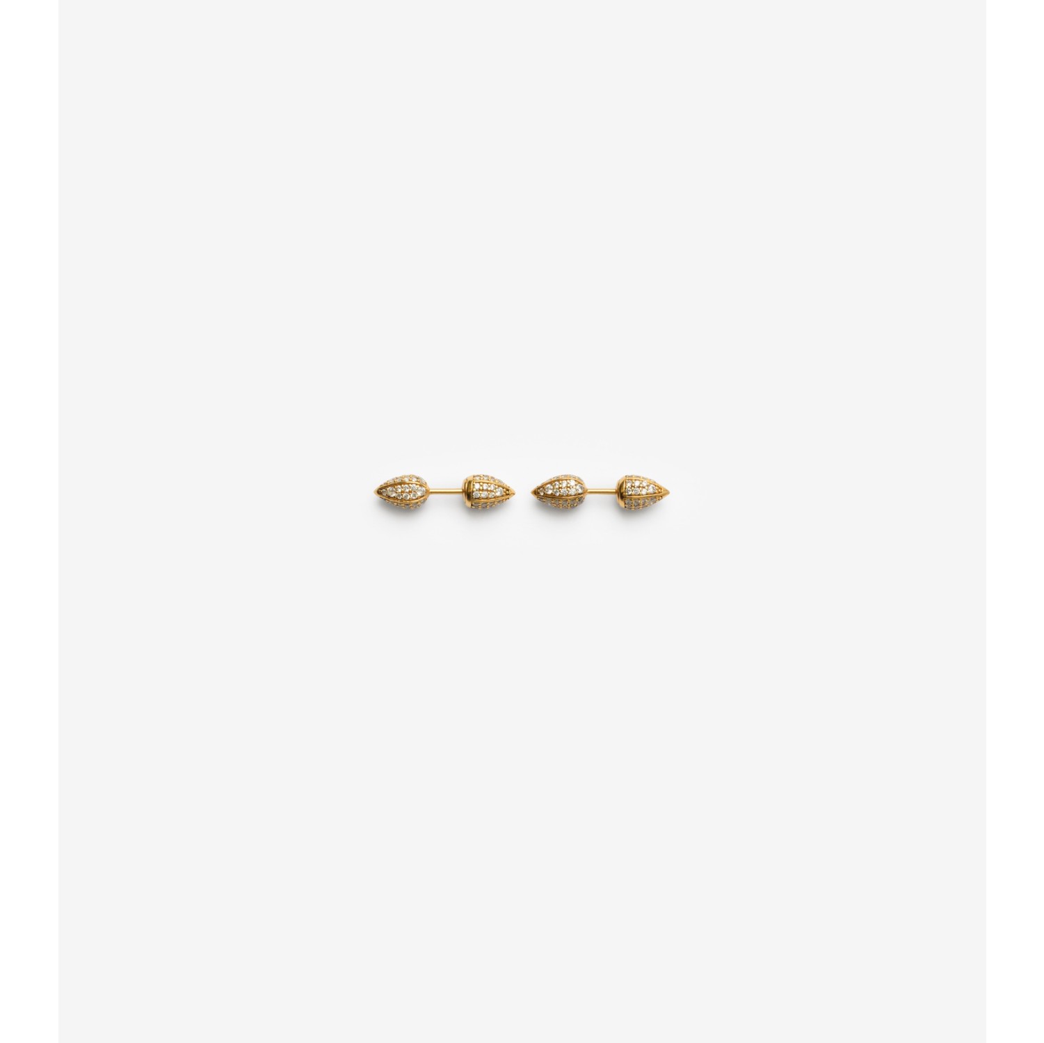 Tiny gold deals earrings studs