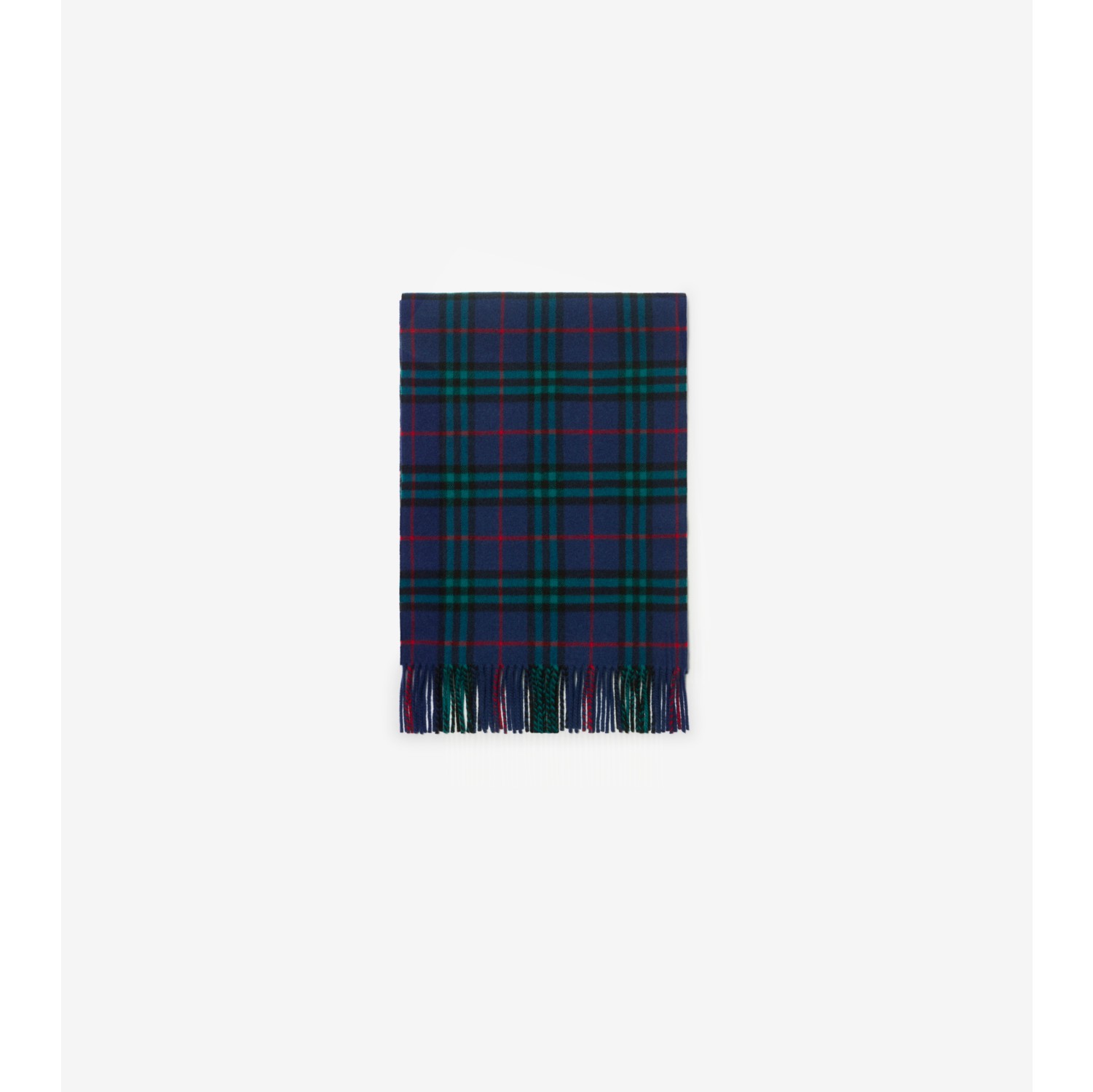Check Cashmere Scarf