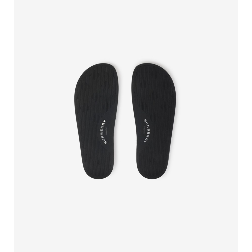 버버리 슬라이드 체크 (블루 스톰) 81141111001
