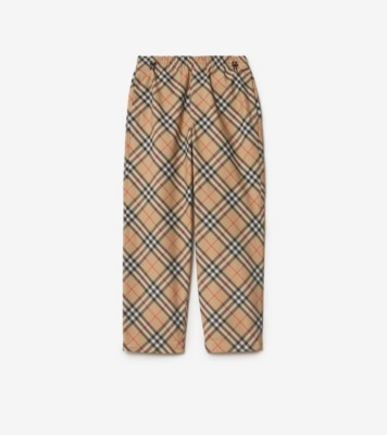 BURBERRYトラウザー コットントラウザー (クイル) - メンズ | Burberry®公式サイト