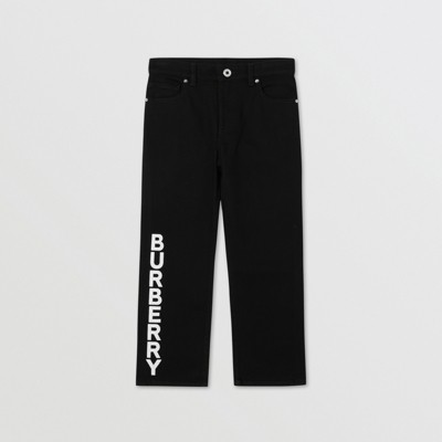 burberry jeans black