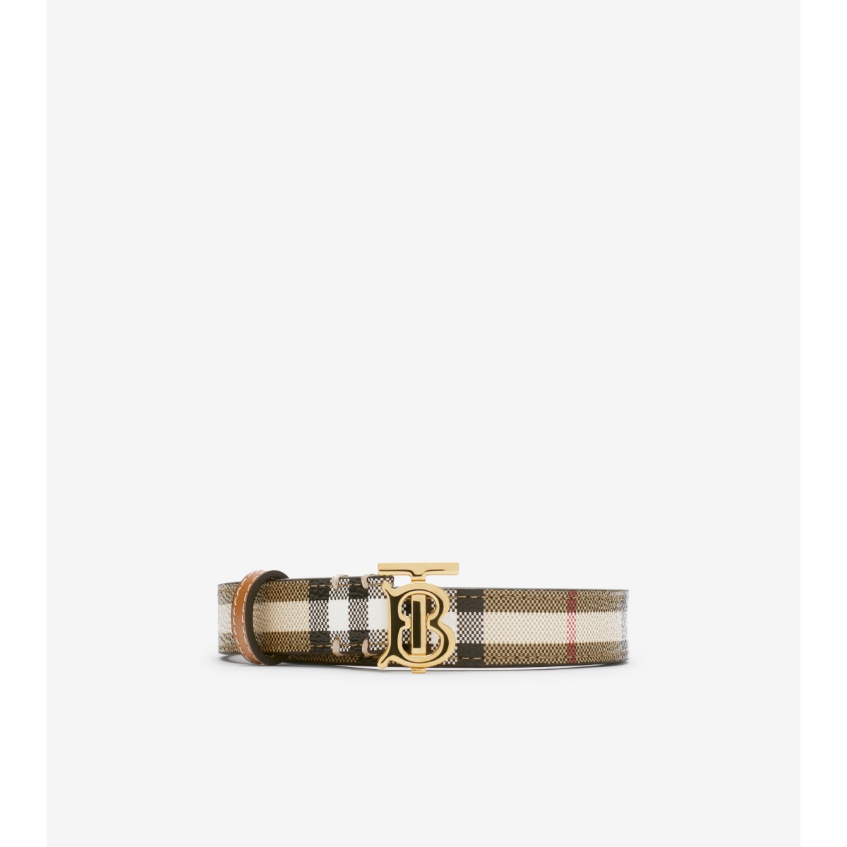 Burberry Belt In Archive Beige/light Gold