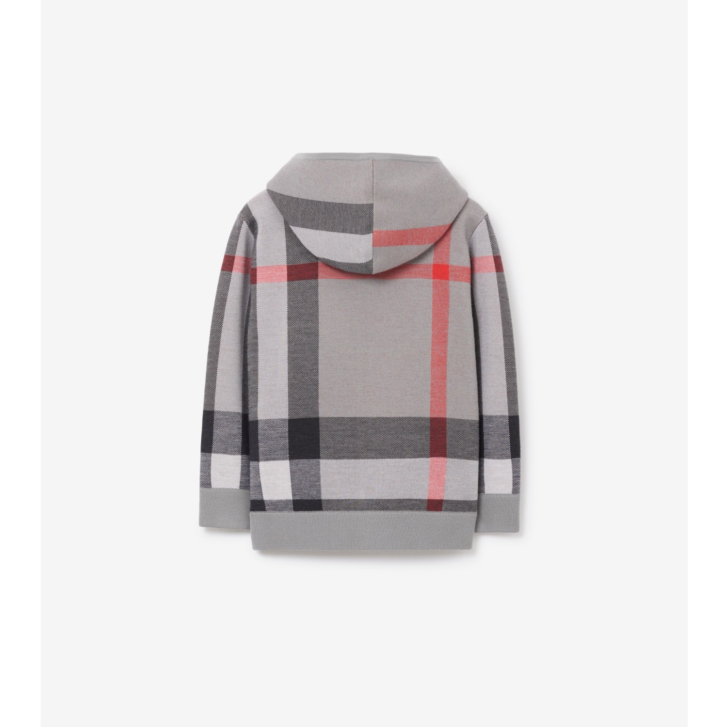 Grey burberry best sale zip up