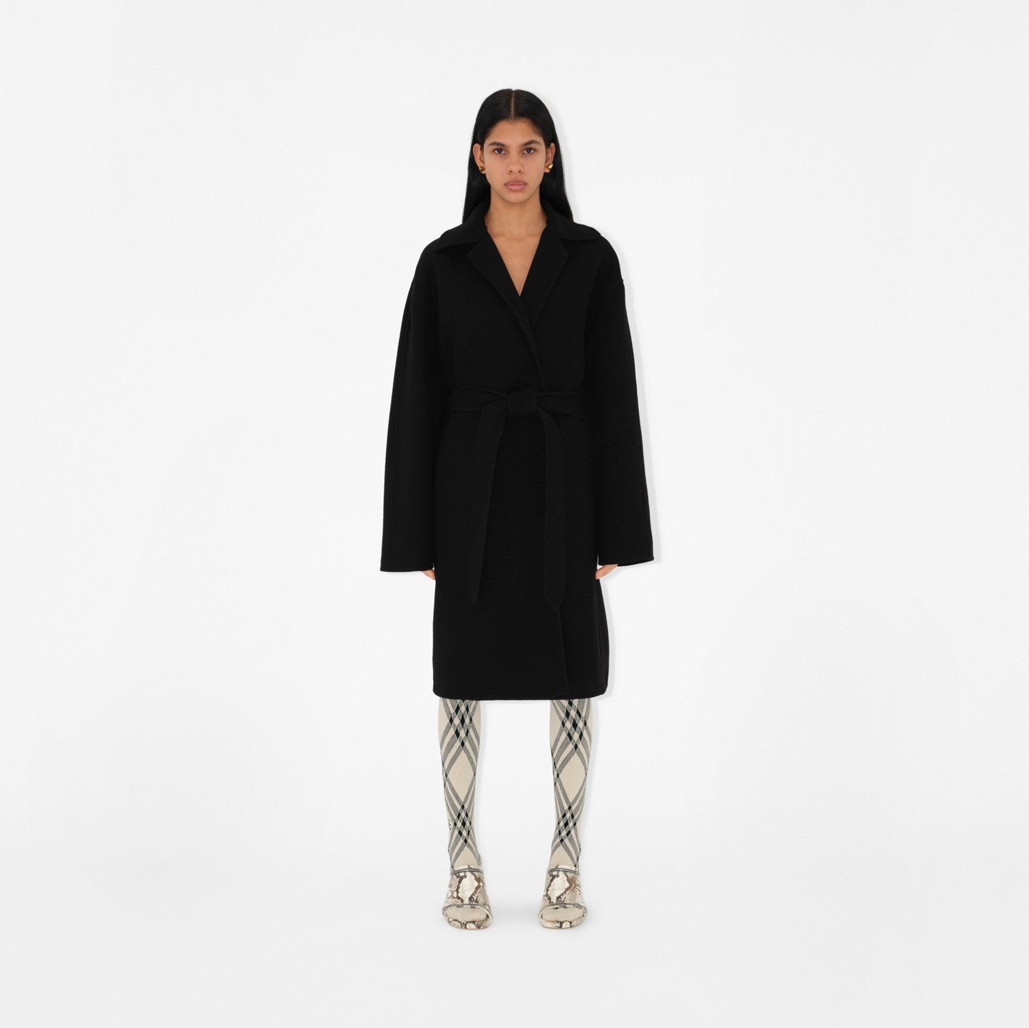 Cashmere Wrap Coat