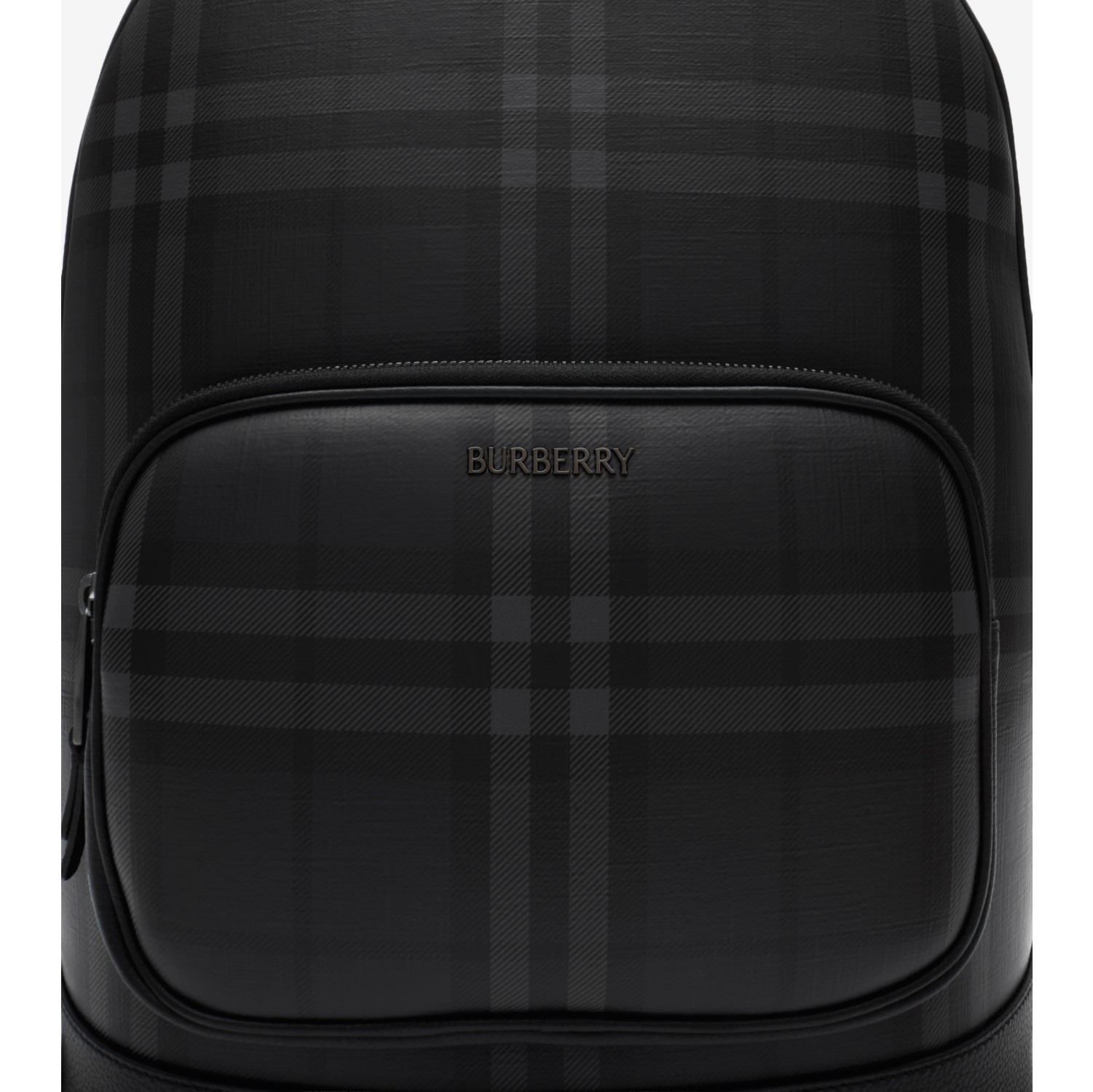 City Check Zip Backpack in IRON - Men, Technical, Cotton | Burberry® Official