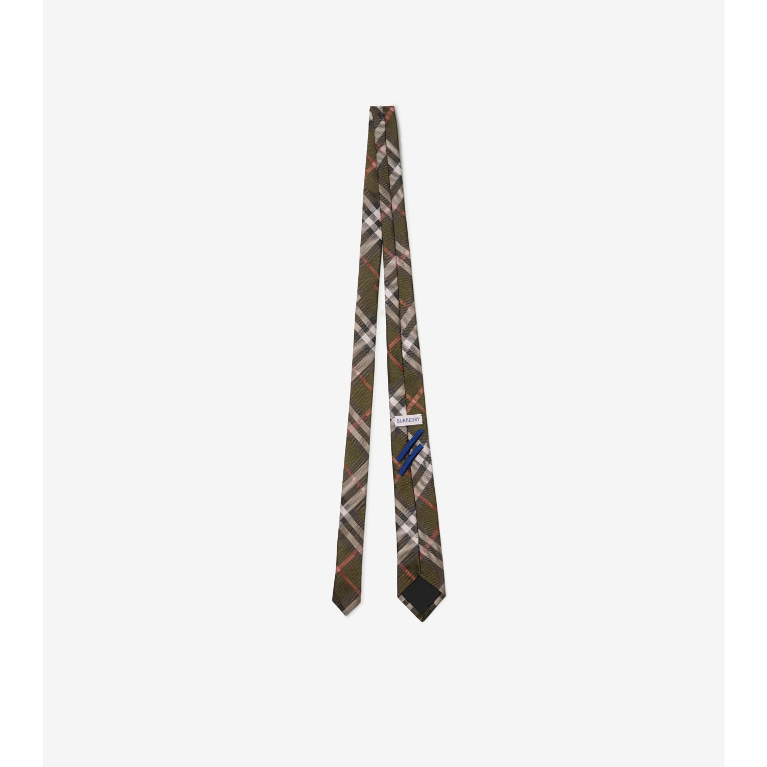 Check Silk Tie