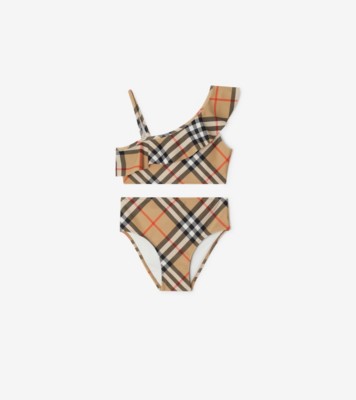 Check Bikini in Sand | Burberry® Official