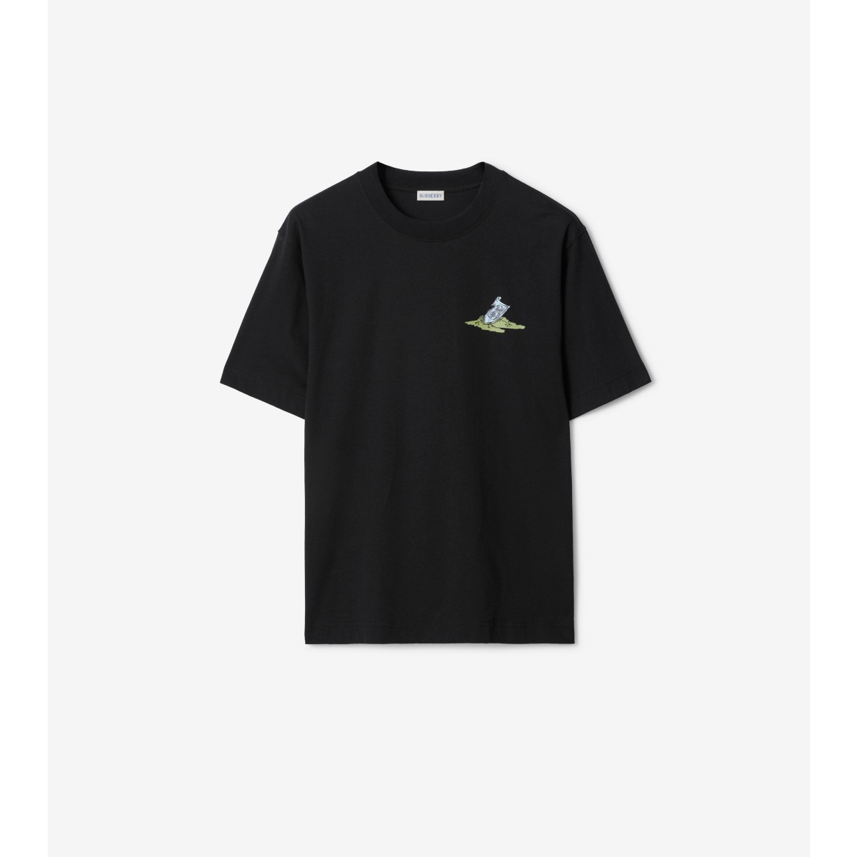  Embroidered Sleeping Knight T-shirt