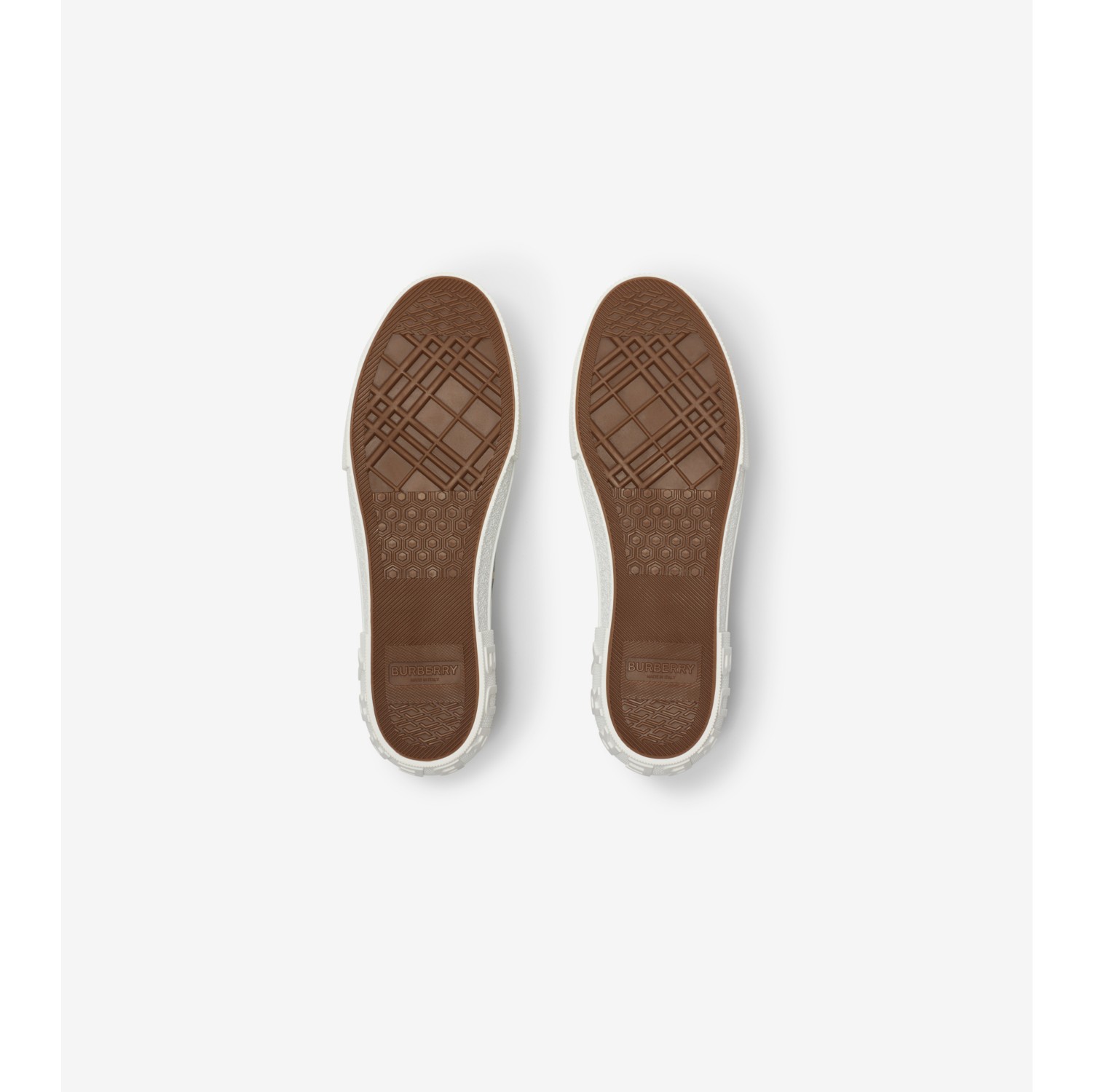 Check Nylon Blend Sneakers