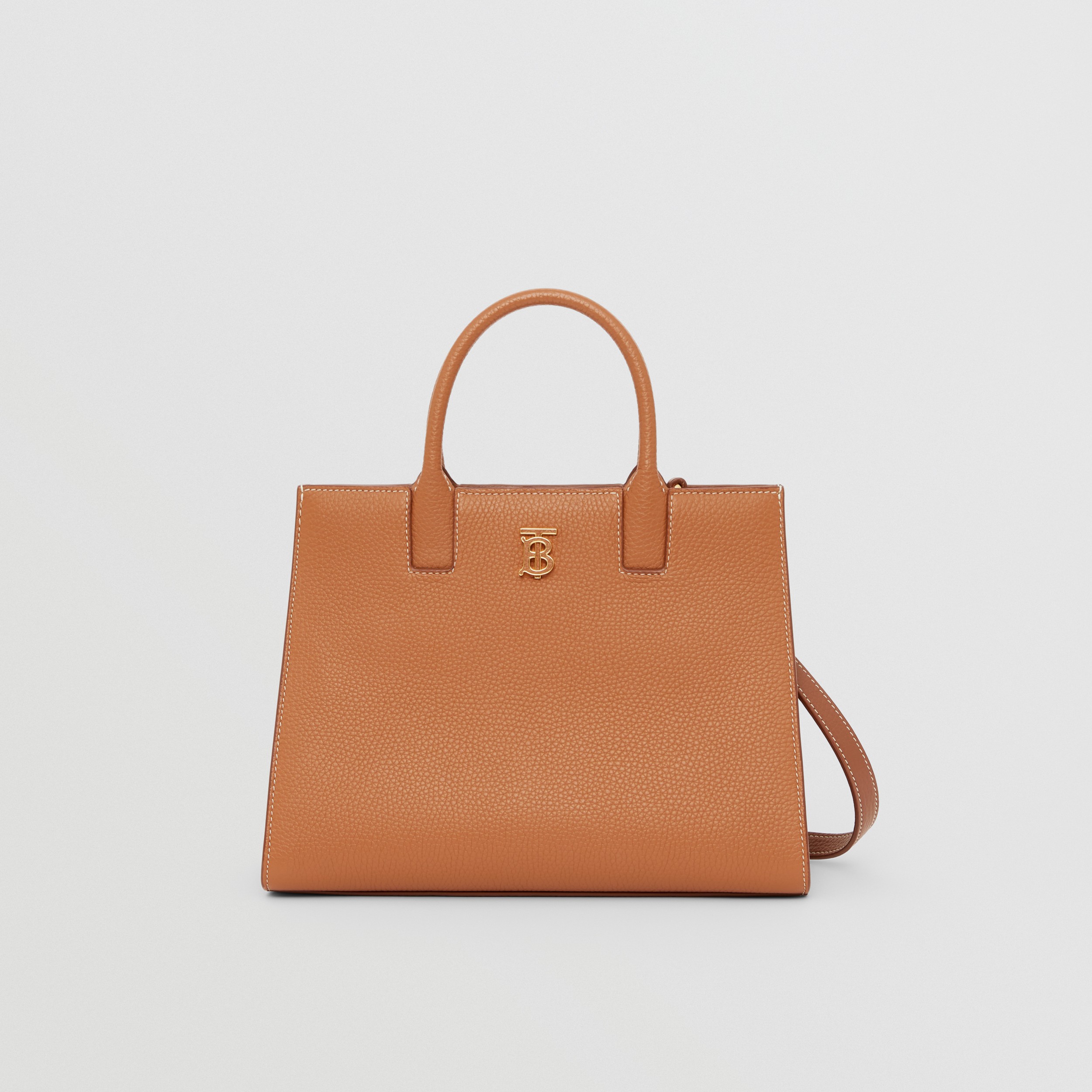 Кожаная сумка Frances, миниатюрный размер (Теплый Красно-коричневый) - Для женщин | Официальный сайт Burberry® - 1