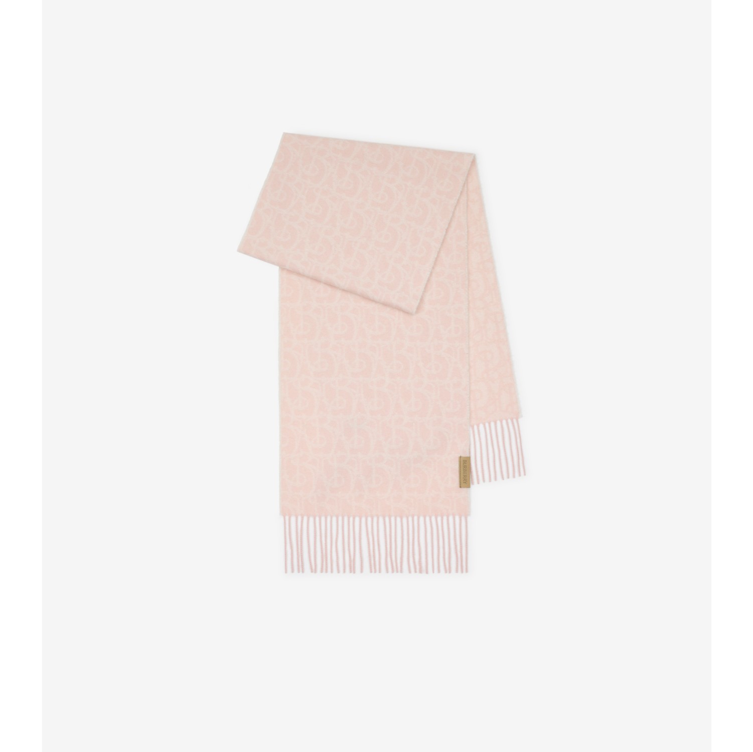 Kaschmirschal mit B-Motiv