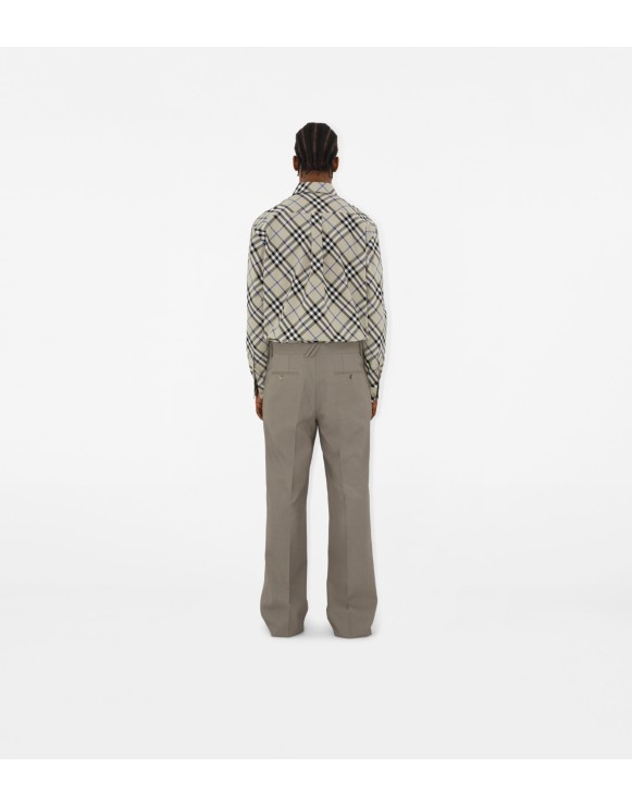 Regular Fit Check Cotton Shirt