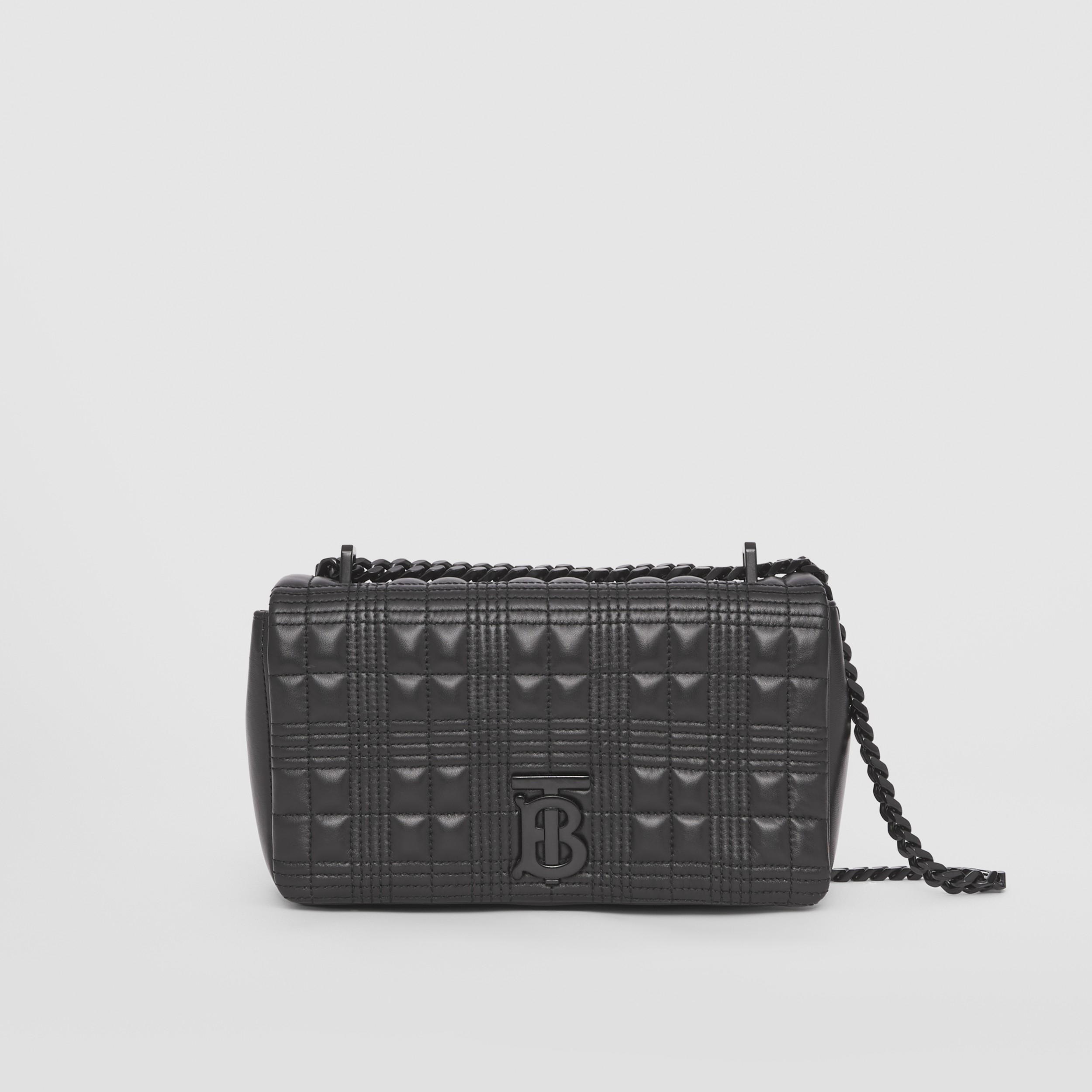 Quilted Leather Small Lola Bag in Black Women Burberry® Official