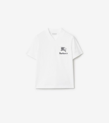 Burberry embroidered on sale logo t shirt