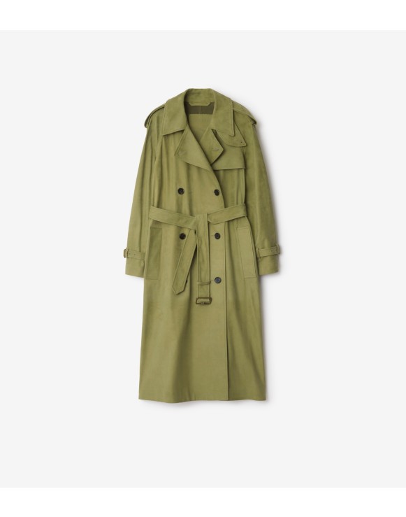 Burberry★素敵！Laminated Cashmere Olive Melange Coat Olive Green Burberry-esque Utility Hooded Jacket with Plaid