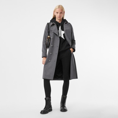 burberry coat grey