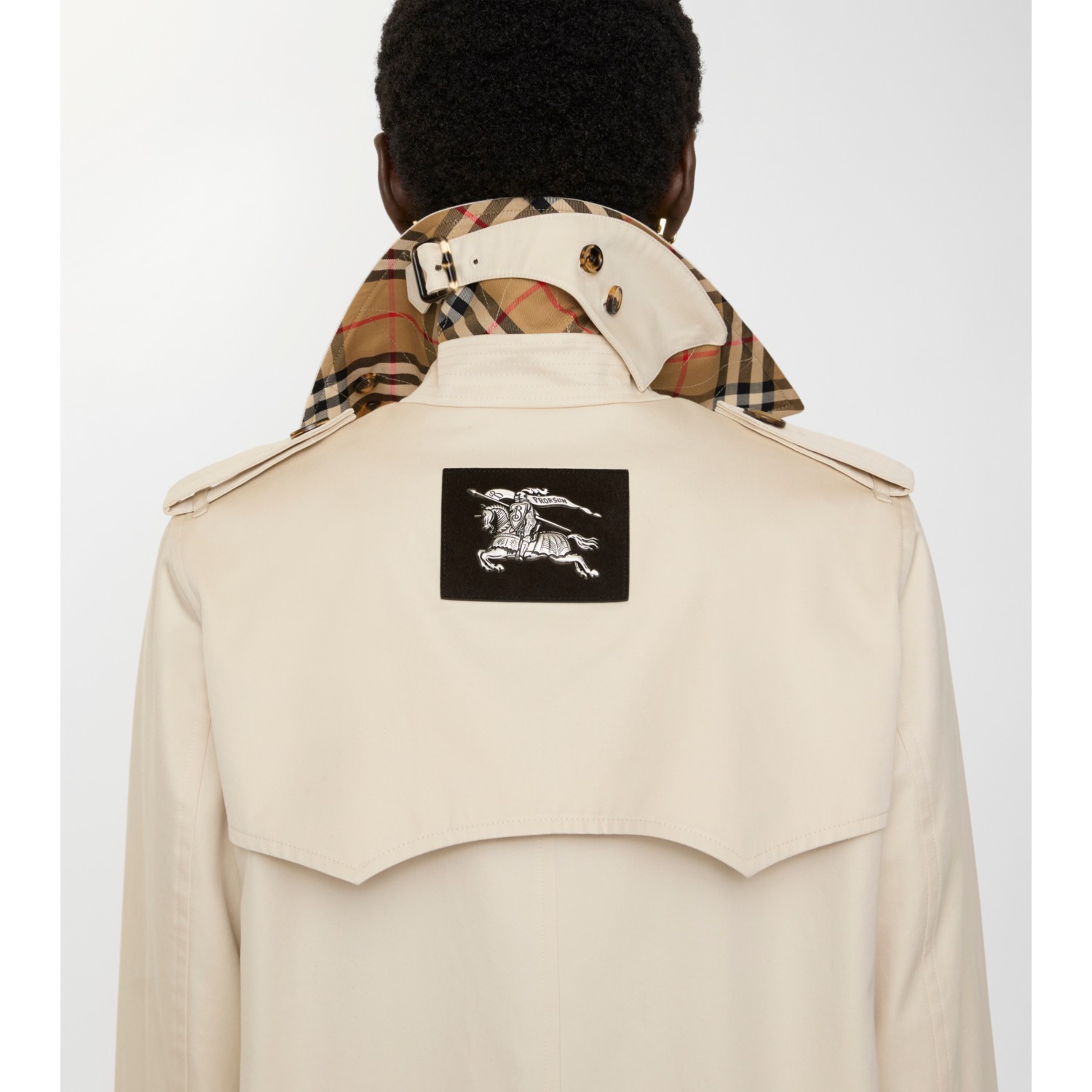 Short Gabardine Summerside Trench Coat​ - thumbnail 4