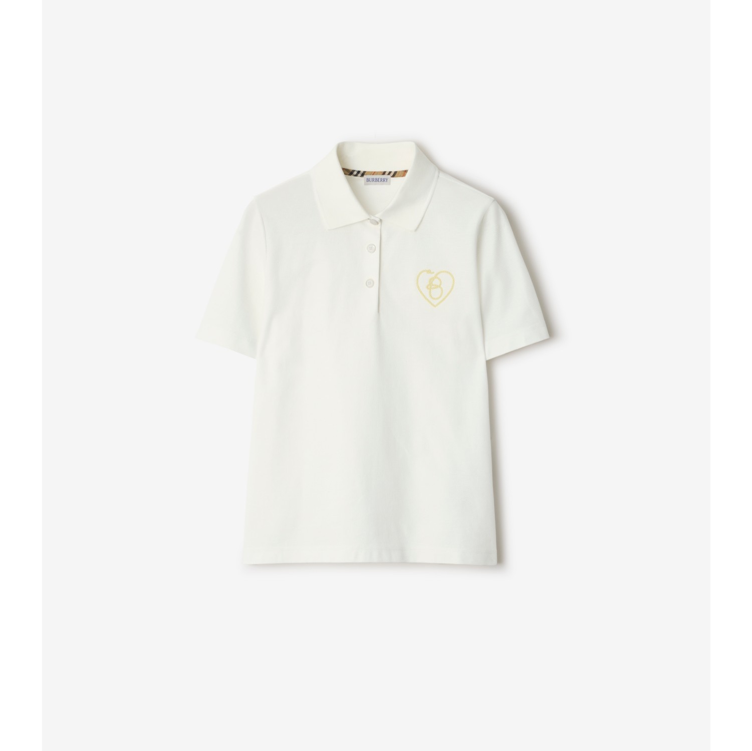 B Heart Cotton Polo Shirt