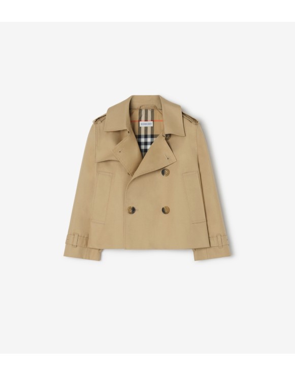 Cotton Trench Jacket