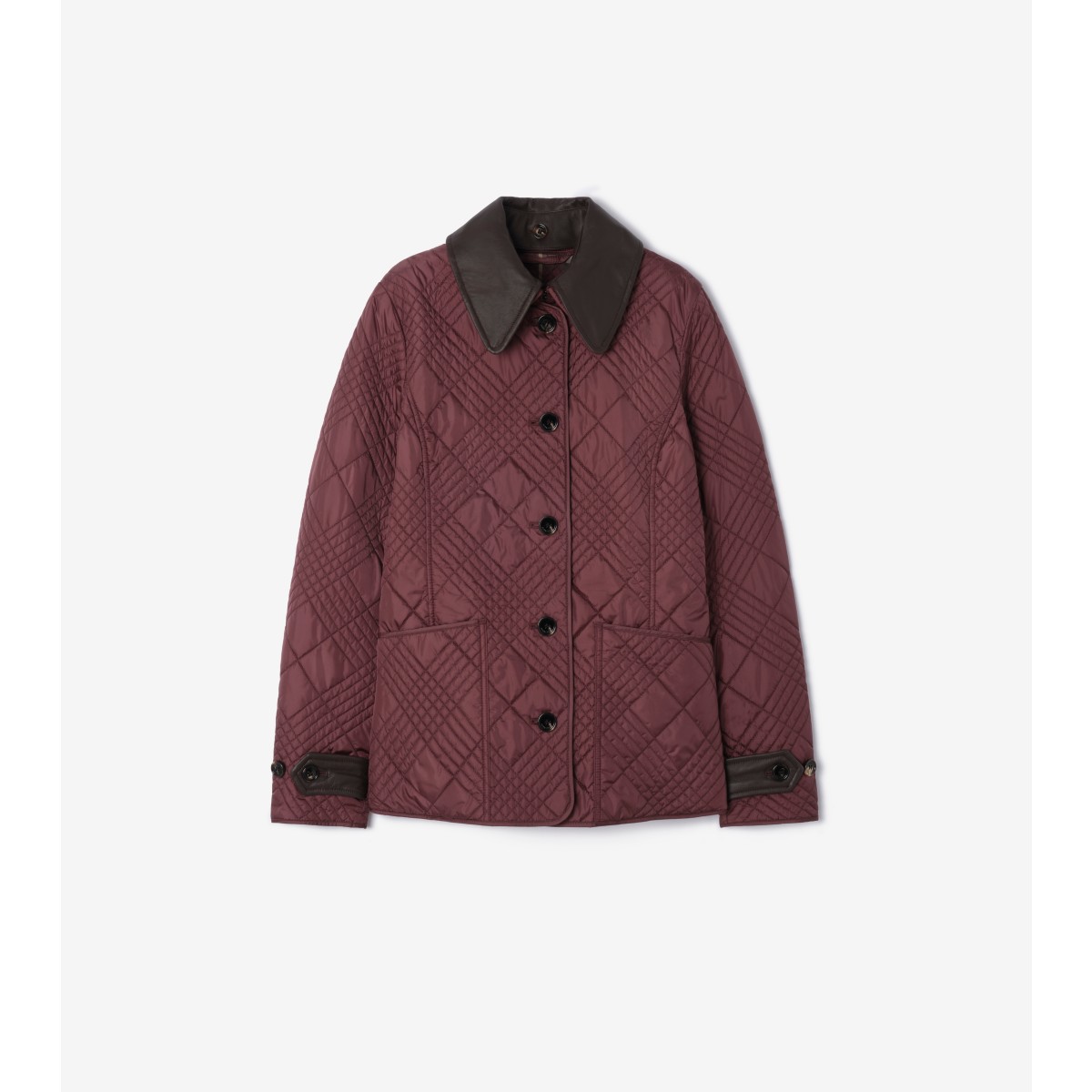  Check Quilted Nylon Fernleigh Jacket