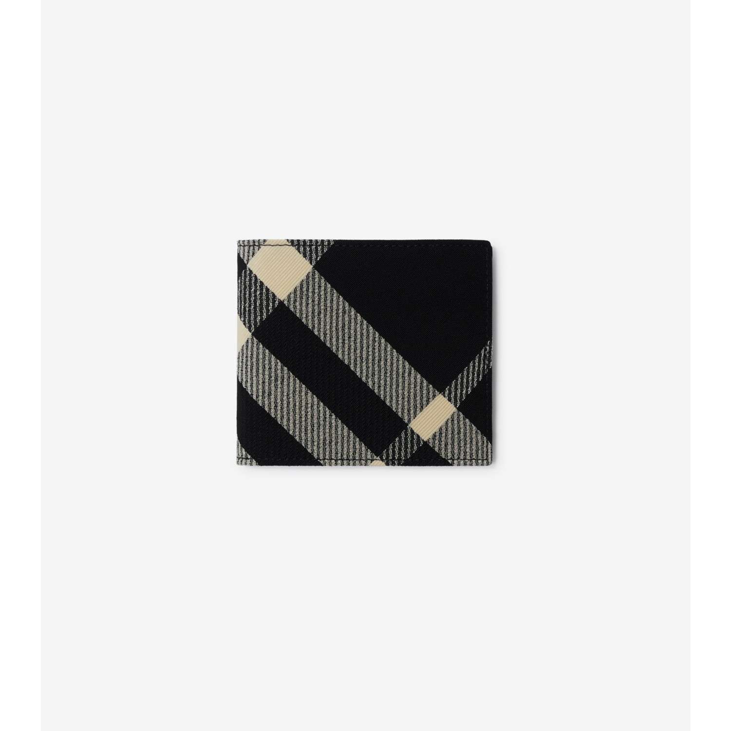 Burberry checkered wallet on sale