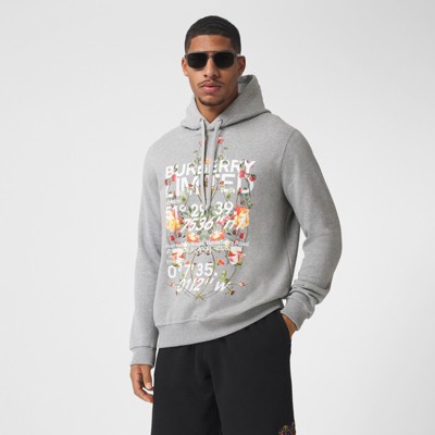 burberry print hoodie