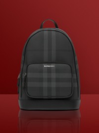 Charcoal Check Rocco Backpack
