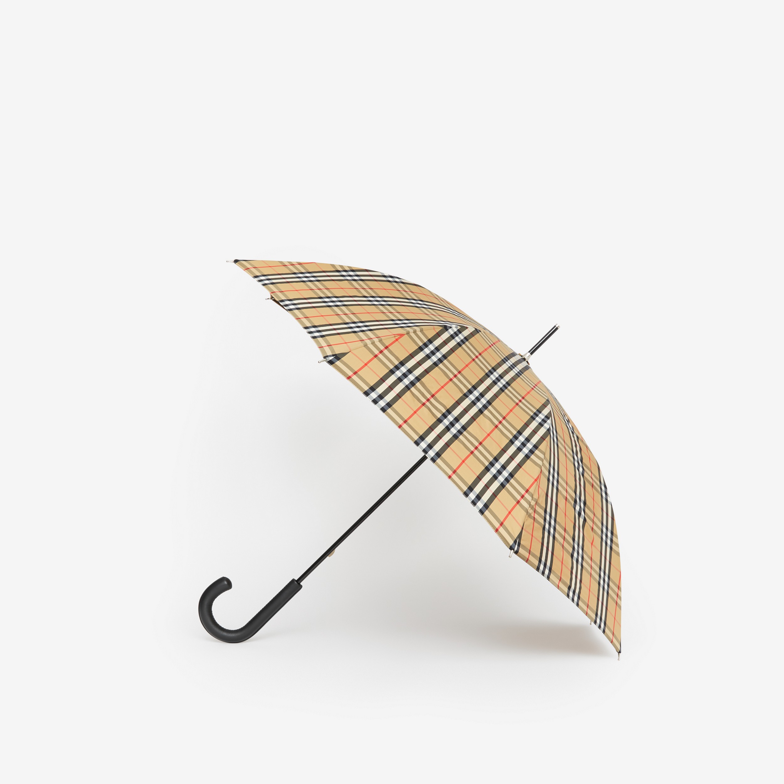 Guarda-chuva em Vintage Check (Bege Clássico) | Burberry® oficial - 3