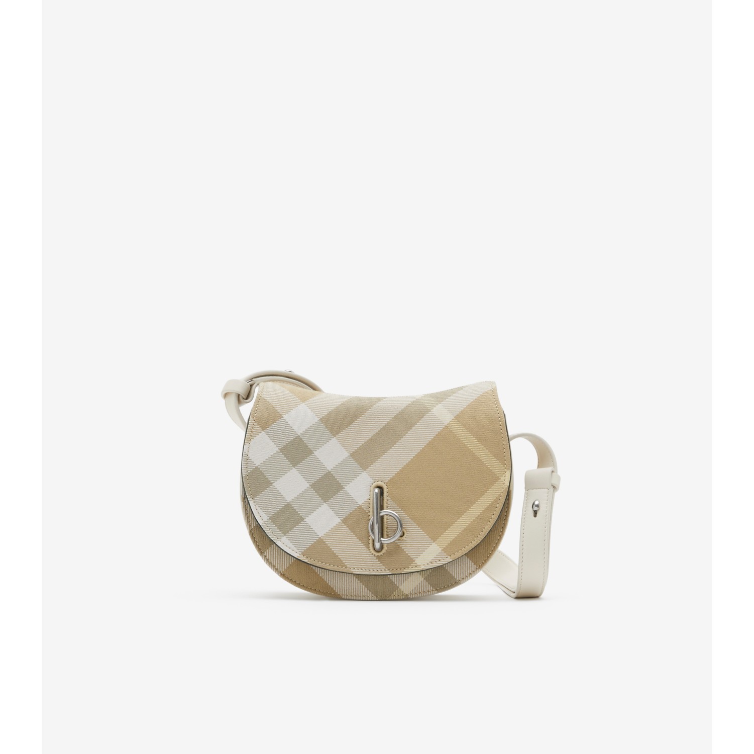 Mini Rocking Horse Bag in Flax Women Burberry Official