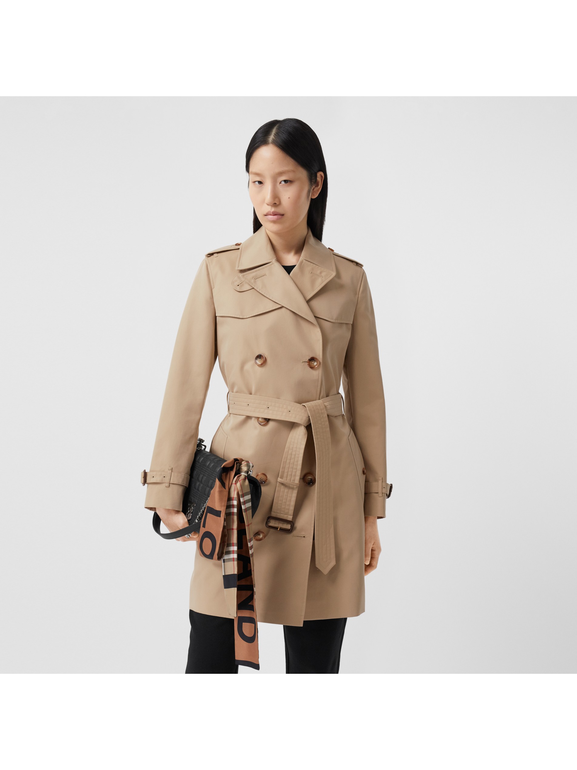 蜜色 伊斯灵顿版型 - 短款 trench 风衣 产品图片61