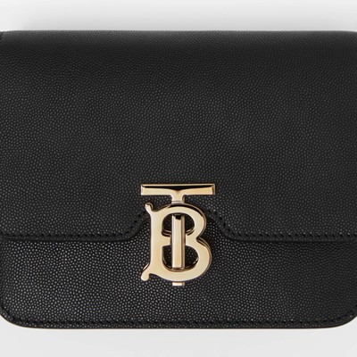 burberry grainy leather wristlet clutch