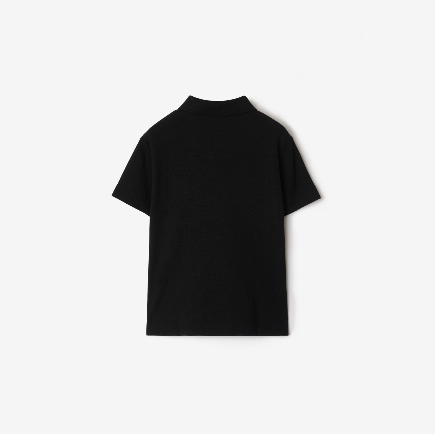 コットン ポロシャツ (ブラック) | Burberry®公式サイト コットン ポロシャツ (ブラック) | Burberry®公式サイト