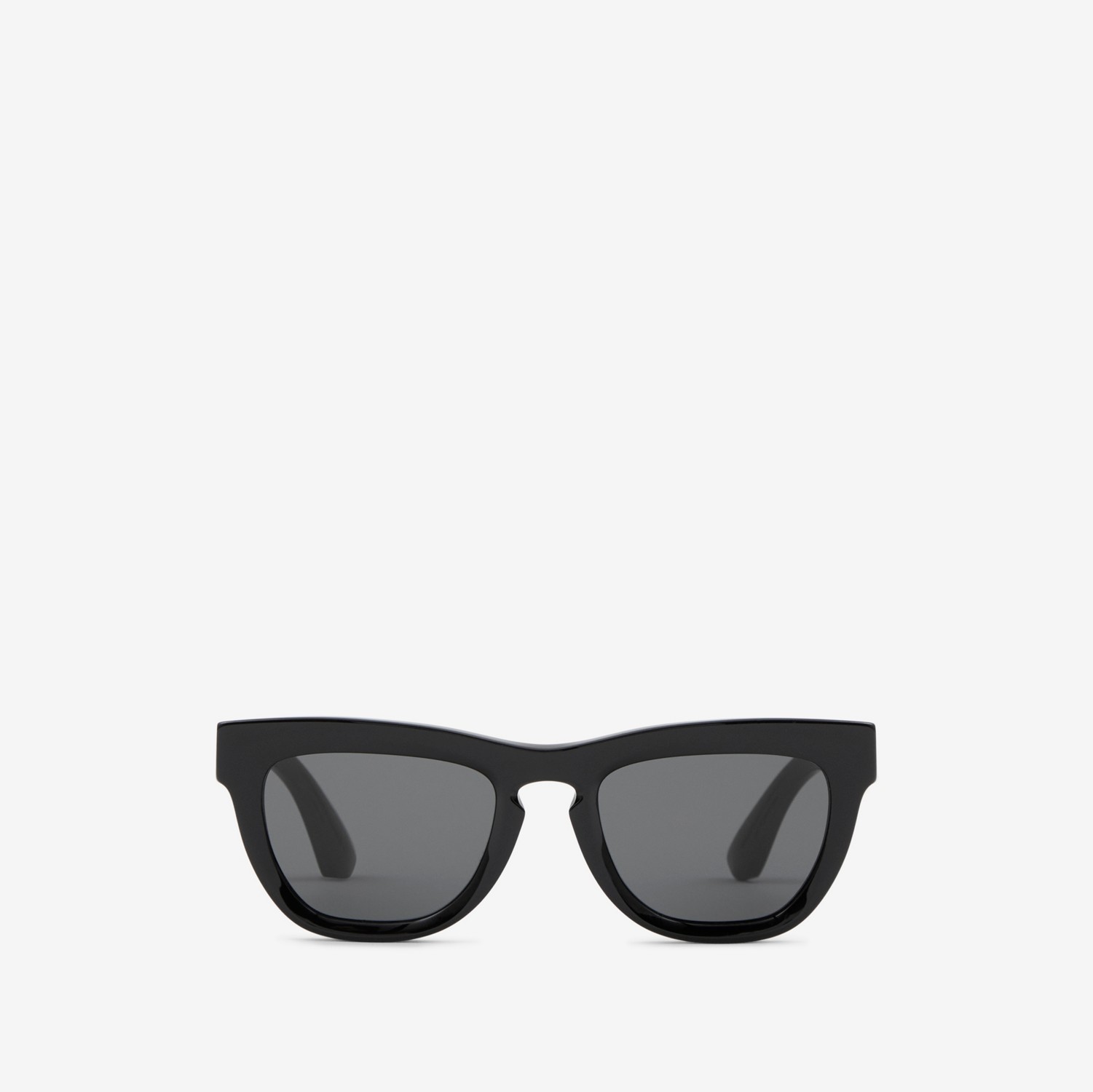 Óculos de sol com armação quadrada (Preto) | Burberry® oficial