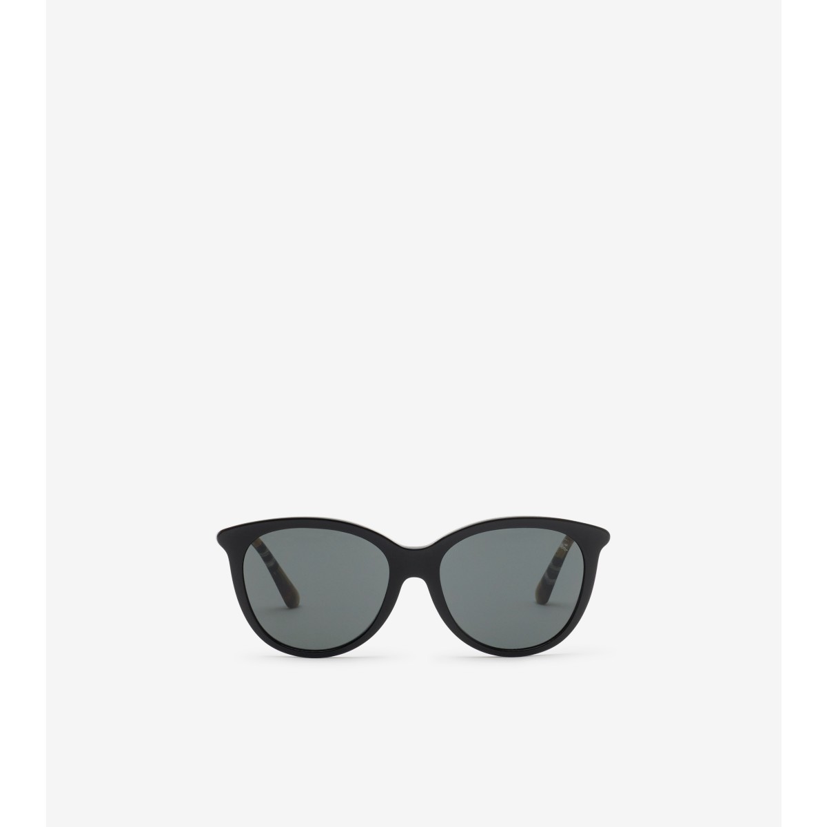  Check Tubular Round Sunglasses​
