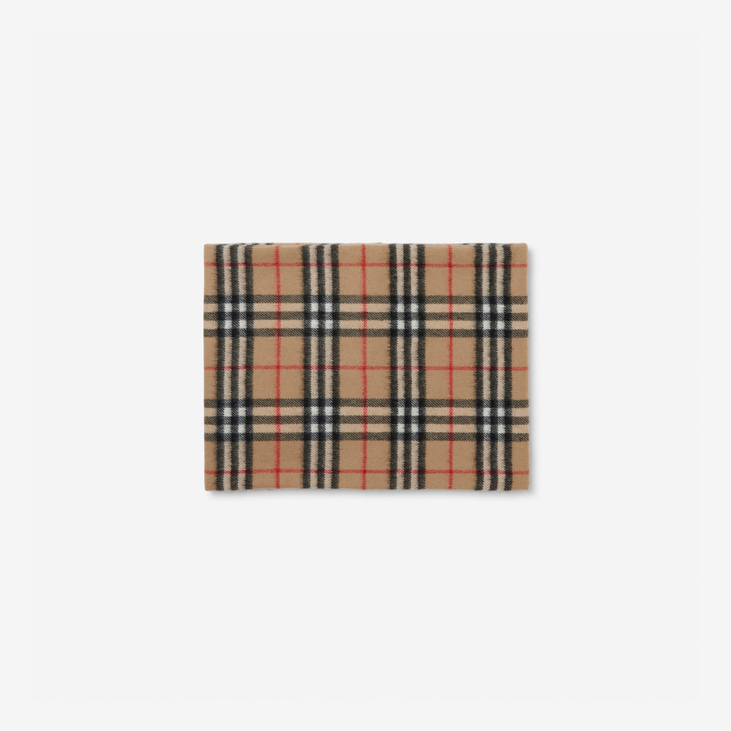 Snood de cashmere com estampa Vintage Check (Bege Clássico) - Crianças | Burberry® oficial