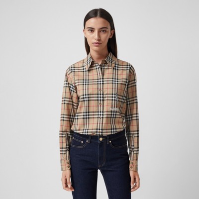 burberry check shirt sale