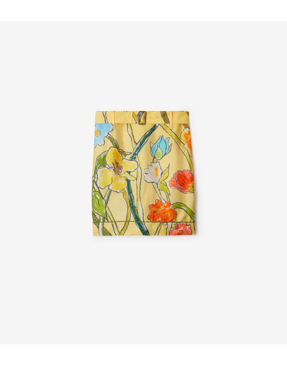 Highgrove Cascading Flowers Silk Skirt