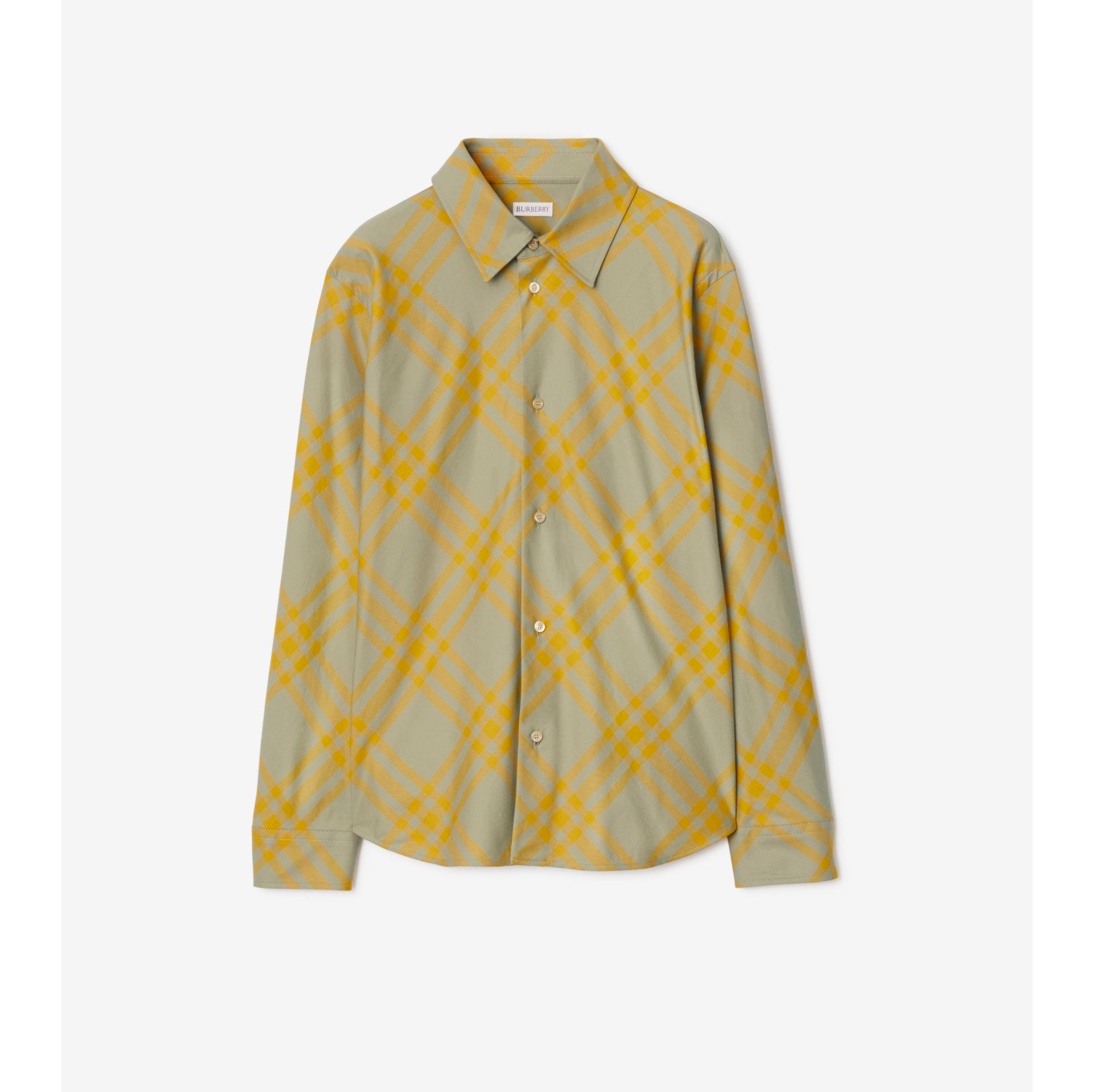 Burberry shirt 2024 mens yellow