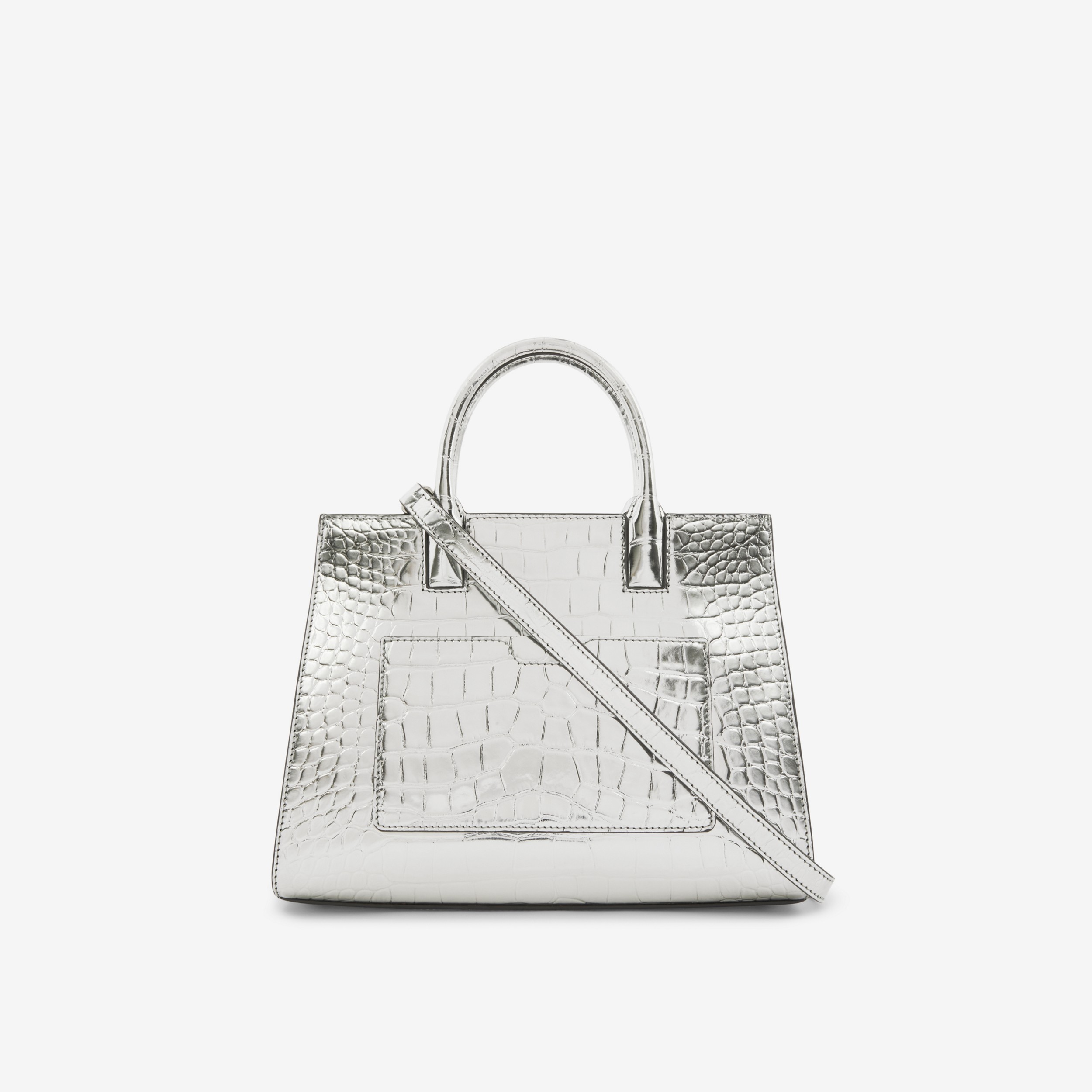 Mini Frances Bag in Silver - Women | Burberry® Official - 4
