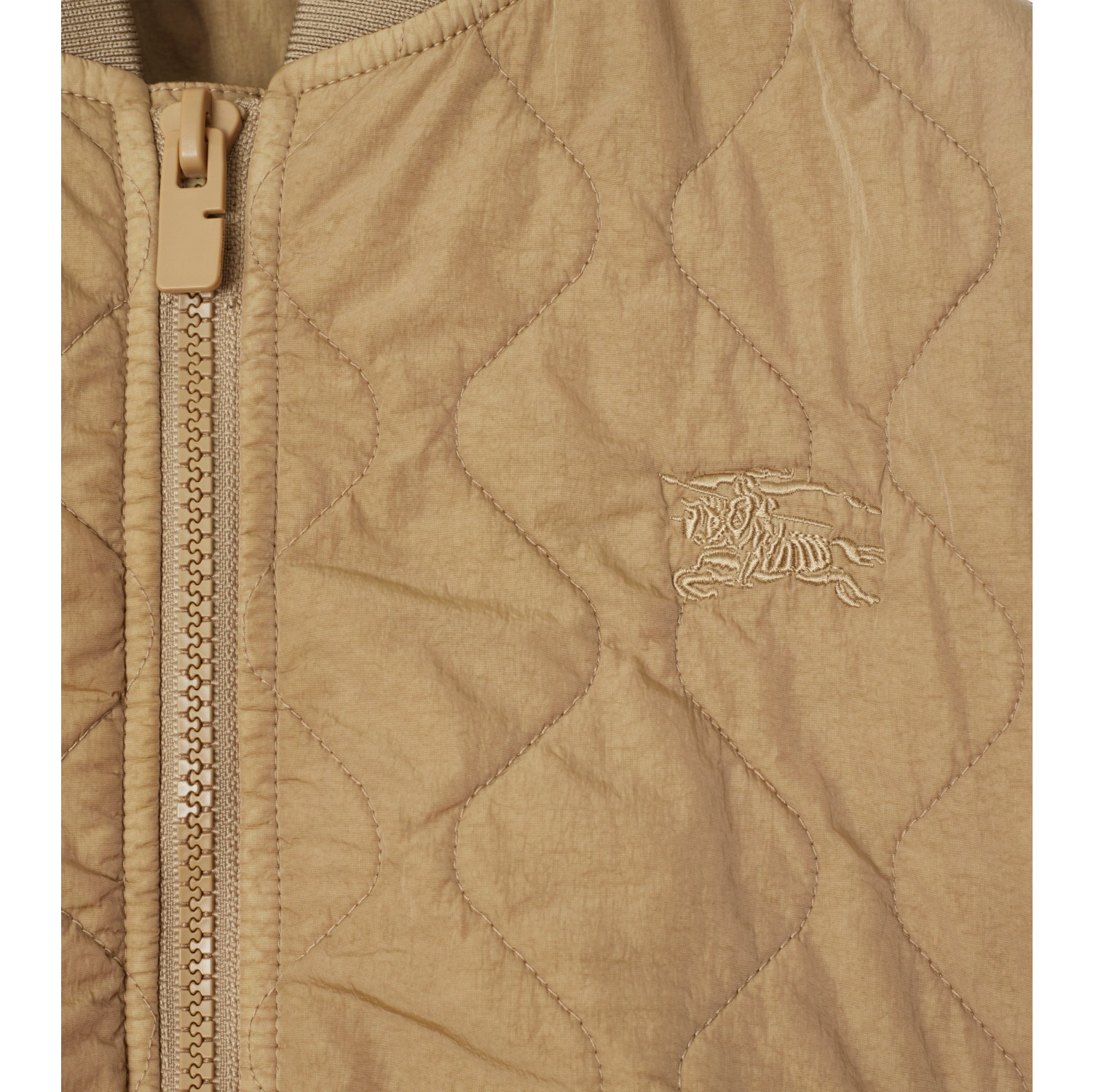Bomber matelassé en nylon