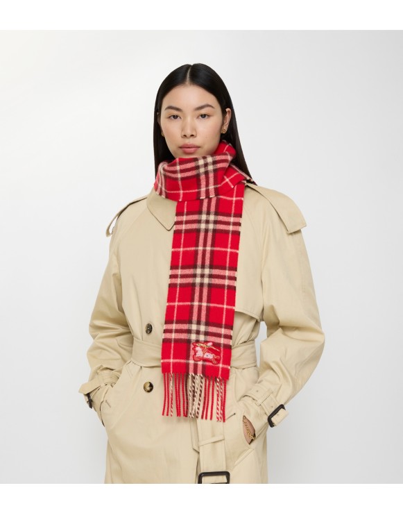 メンズ シルク、ウール、カシミアスカーフ | Burberry® 公式サイト